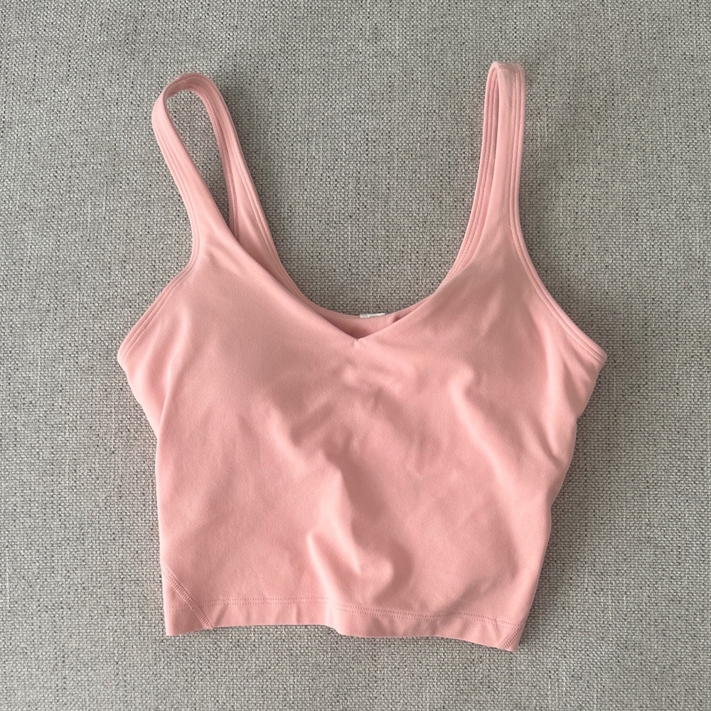 Lululemon light pink align top